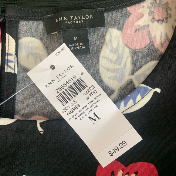 NWT Ann Taylor Factory Shirt - Picture 2 of 3